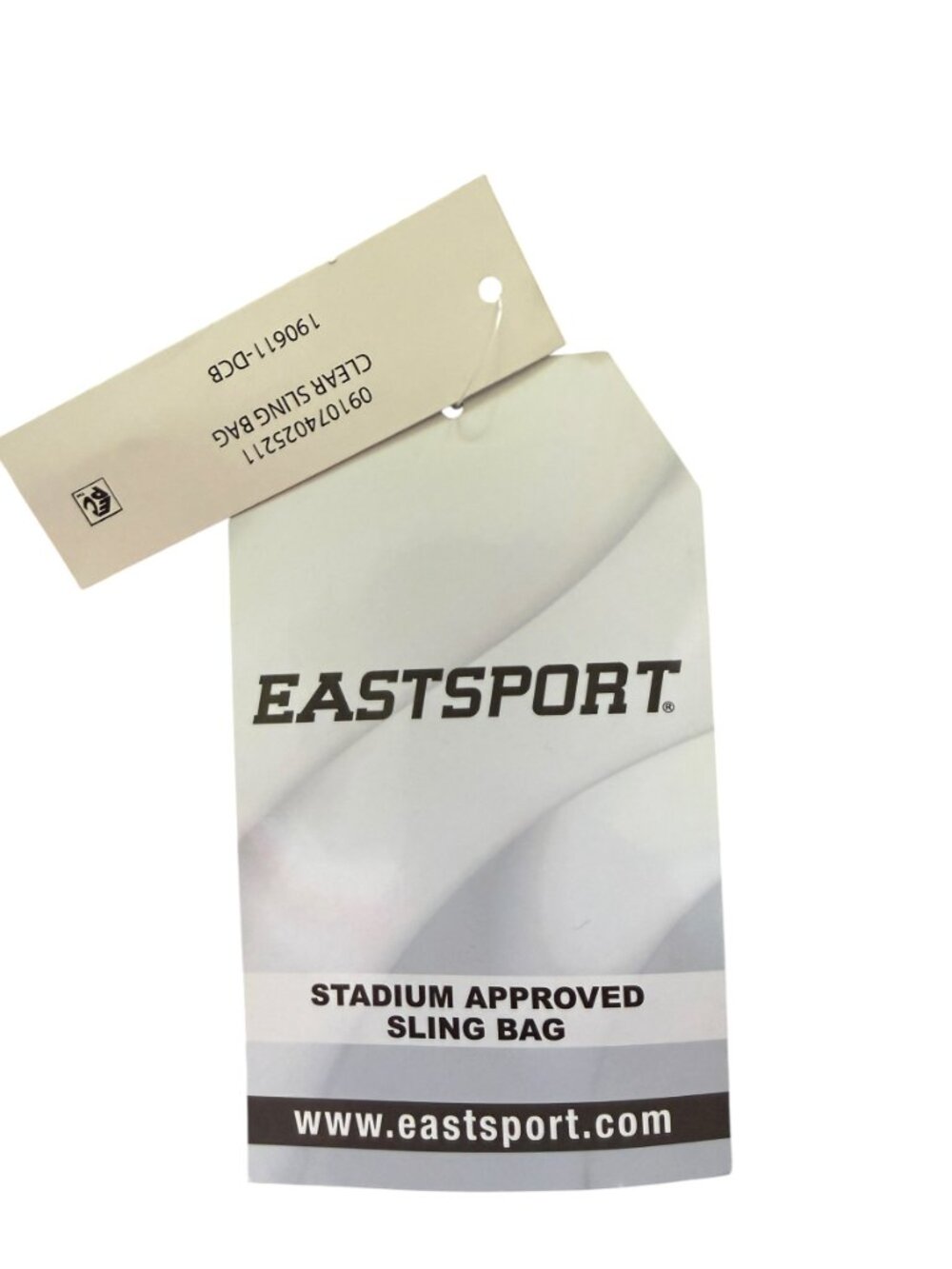 Eastsport Clear Stadium Sling Bag – Navy Trim NWT - Picture 3 of 4